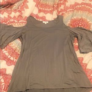 Umgee Super soft cold shoulder top